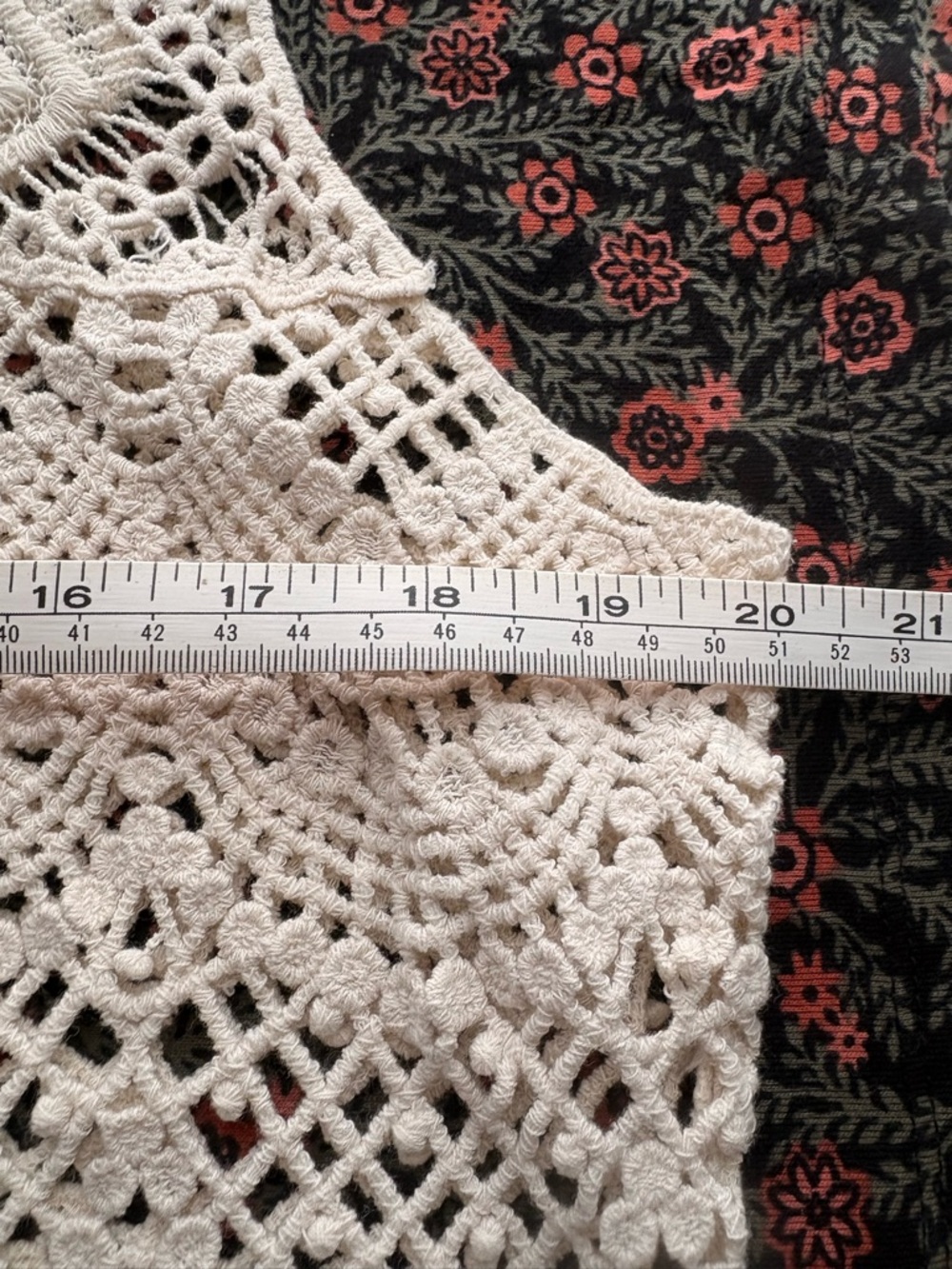 Maurices Cream Crochet Tank Top - Picture 4 of 9